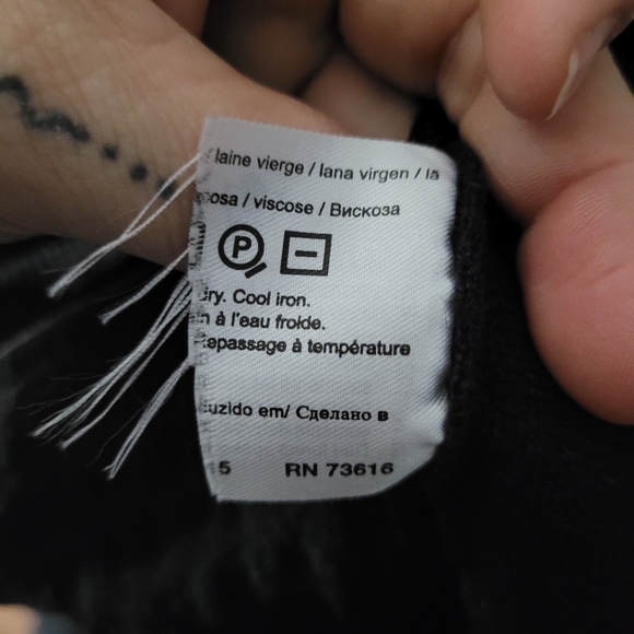 BOSS by HUGO BOSS | wool blend v-neck  sweater - Picture 8 of 8